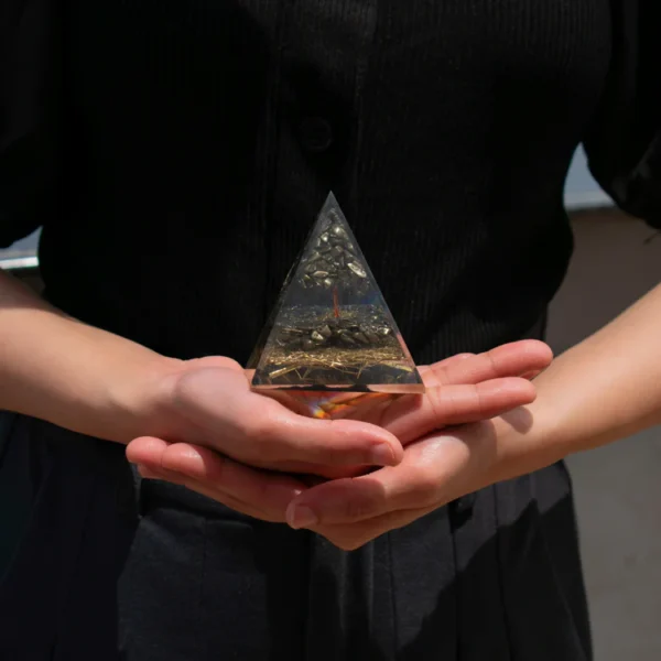 Money Magnet Pyrite Pyramid - Image 5