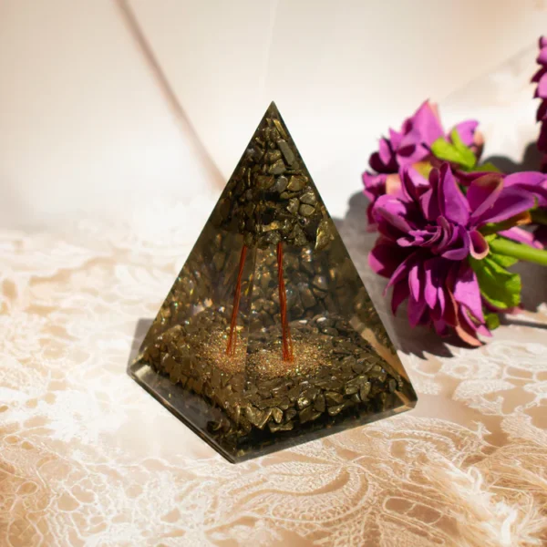 Money Magnet Pyrite Pyramid - Image 2