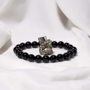 Black Obsidian Crystal Bracelet