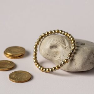 pyrite bracelet