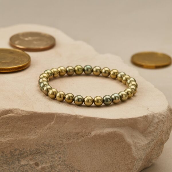 pyrite bracelet