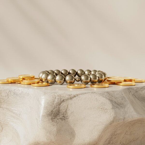 pyrite bracelet