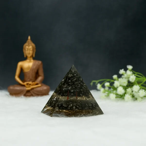 Money Magnet Pyrite Pyramid